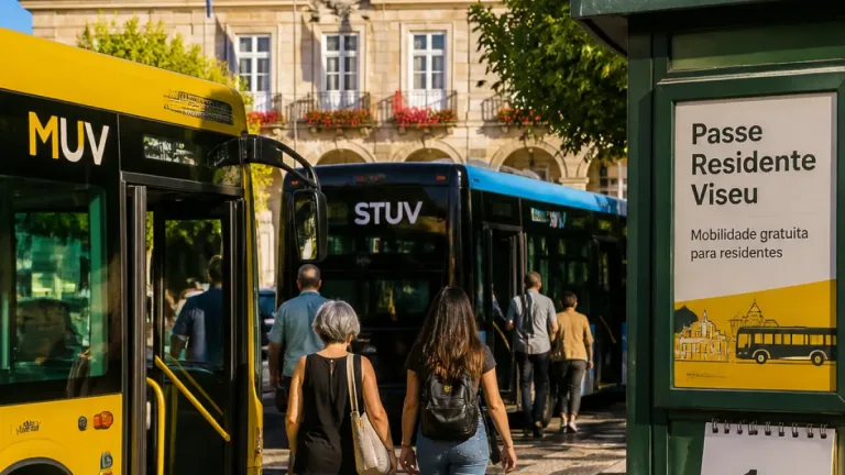 Viseu avança com transportes públicos gratuitos para residentes a partir de 1 de setembro