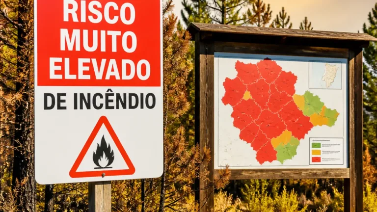 Viseu em alerta: aumento de temperaturas põe 21 concelhos em risco muito elevado de incêndio