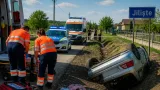Accident rutier la Slobozia Ciorăști: mamă și copilă transportate la Spitalul Focșani