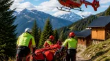 Adolescent de 14 ani grav rănit pe traseu de mountain-bike în Azuga; preluat de elicopter și dus la București