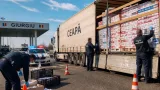Captură majoră la Giurgiu: camion cu țigări contrafăcute în valoare de peste 7 milioane de lei