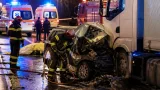 Două persoane au murit în urma coliziunii dintre un autoturism și un TIR pe centura Bârladului