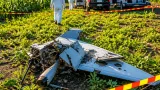 Dronă avariată găsită la Viișoara (Vaslui); SRI, Poliția, Jandarmeria și Parchetul fac verificări
