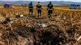 Dronă prăbușită în Suceava: obiect identificat în lanul de porumb de la Botoșenița Mare