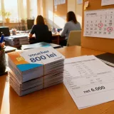 Profesorii cu salarii nete până la 6.000 de lei vor primi vouchere de vacanță de 800 lei în 2026
