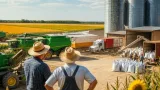 Fermierii din Olt obţin producţii bune la floarea‑soarelui şi porumb; presiunea pe depozitare scade