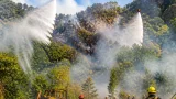 Incendii în Caraș-Severin: peste 300 de hectare afectate; două elicoptere acționează la Băile Herculane