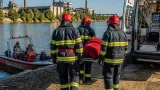 Intervenție de urgență la Aiud: bărbat scos din Mureș și resuscitat de pompieri, transportat la terapie intensivă mobilă