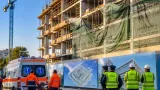 Muncitor rănit după ce a căzut de la etajul al treilea pe şantierul Spitalului Regional din Craiova