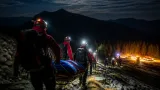 Noapte cu trei intervenții pe Moldoveanu: opt turiști coborâți în siguranță după apeluri succesive