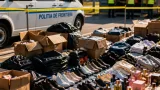 Peste 11.400 de produse suspecte de contrafacţie confiscate în operaţiuni BLITZ la Giurgiu şi Calafat