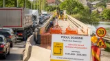 Pitești: Trafic închis pe Podul Doamnei, sensul spre București, până la finalul anului