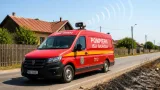 Pompierii din Giurgiu patrulează cu mesaje preînregistrate pentru prevenirea incendiilor de vegetație