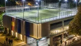Râmnicu Vâlcea inaugurează parcare pe două niveluri cu teren de sport deasupra, investiție de circa 3 milioane euro