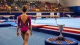 Sabrina-Alexia Maneca-Voinea a dominat finalele pe aparate la Campionatele Naționale găzduite de Galați