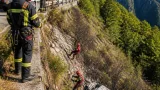 Un bărbat a murit după ce autoturismul în care se afla a căzut într-o prăpastie în zona Buila‑Vânturariţa