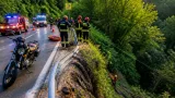 Un motociclist a murit după ce a căzut într-o râpă de circa 30 m între Bratca și Damiș