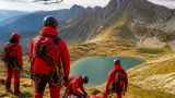 Un turist din Târgu Mureș a murit după ce a căzut într-o râpă în Masivul Făgăraș