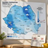 ANM: luna viitoare va începe mai rece, apoi revin temperaturi apropiate de normal în majoritatea regiunilor