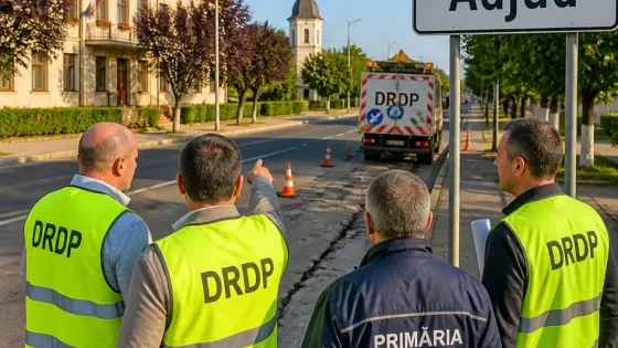Adjud: DRDP Buzău a discutat preluarea în administrare a unui sector din DN 2 pentru reparații