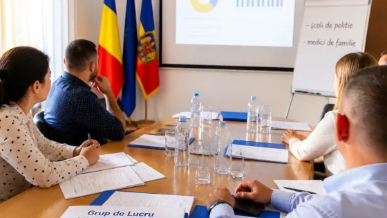 Autorităţile judeţene analizează accesul la educaţie şi servicii medicale pentru comunităţile de romi