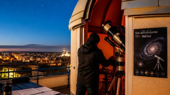 Bârlad — astronomul Ciprian Vîntdevară și contribuțiile sale la observarea stelelor variabile