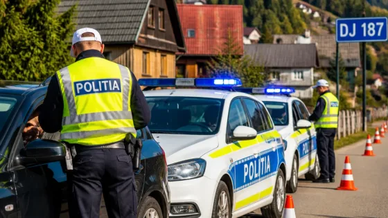 Borșa: Polițiștii intensifică controalele rutiere — 63 de sancțiuni în weekend