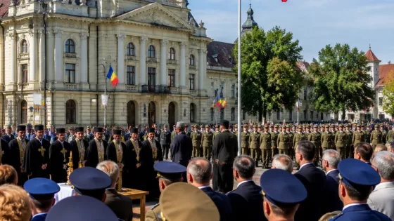 Carei: Divizia 4 „Gemina” marchează 110 ani de la înfiinţarea Armatei a 4‑a de Nord