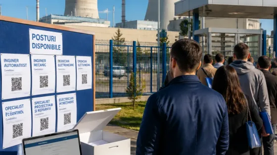 Cernavodă: Centrala nucleară recrutează 38 de ingineri pentru mai multe departamente