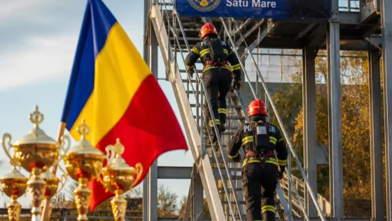 Echipajul ISU Cluj pe locul I la Concursul Internațional „SCĂRI”, găzduit de ISU Someș Satu Mare