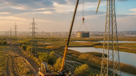 Investiţie de 86 milioane lei pentru reţele 110 kV care deservesc Tulcea