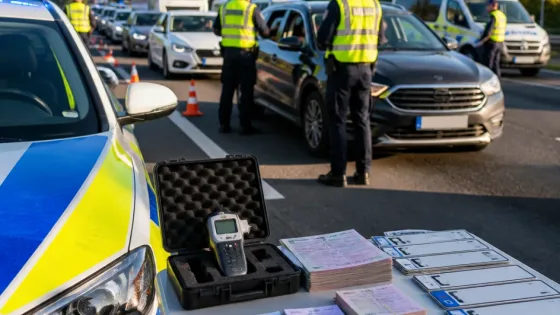 Raziile poliției în Timiș: 815 autovehicule verificate, amenzi de 48.520 lei și 18 permise reținute