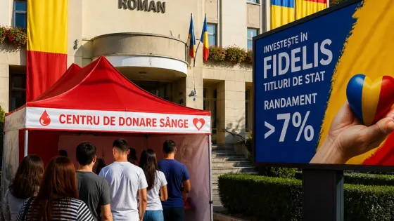 Roman — Cum atrage statul român economii ale populaţiei prin titluri FIDELIS pentru donatori