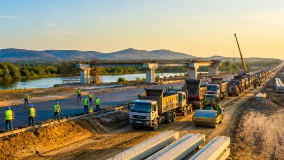 Secretarul de stat: Peste 50 km din A7 ar putea fi deschiși în 2026, lucrările pe tronsonul Bacău–Pașcani avansează rapid