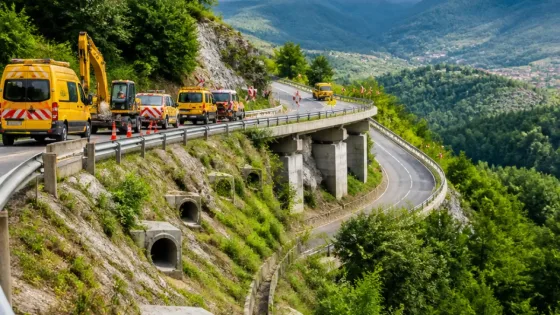 Secția Drumuri Caransebeș administrează aproape 600 km de drumuri naționale în Caraș‑Severin