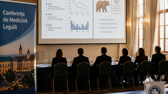 Specialiştii medicinii legale din Sibiu au prezentat două lucrări la Conferinţa Clujeană de Medicină Legală