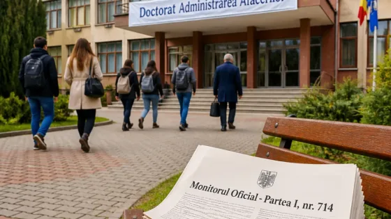 Universitatea din Petroșani primește acreditare pentru doctorat în Administrarea Afacerilor