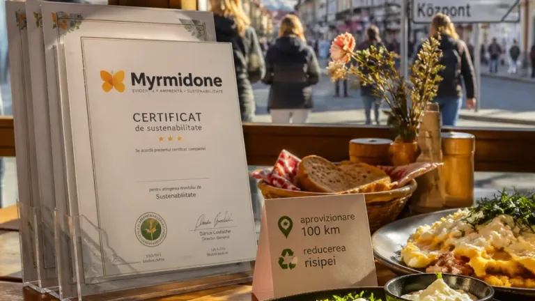 59 de unități gastronomice din Harghita și Covasna au primit certificarea Myrmidone în pregătirea anului 2027