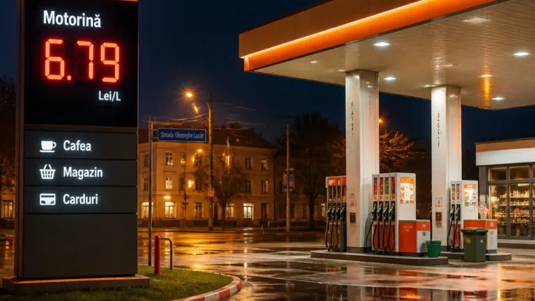 Acciza la carburanți scade cu 20% de la miezul nopții; șoferii pot plăti cu aproximativ 68 de bani mai puțin pe litru motorină