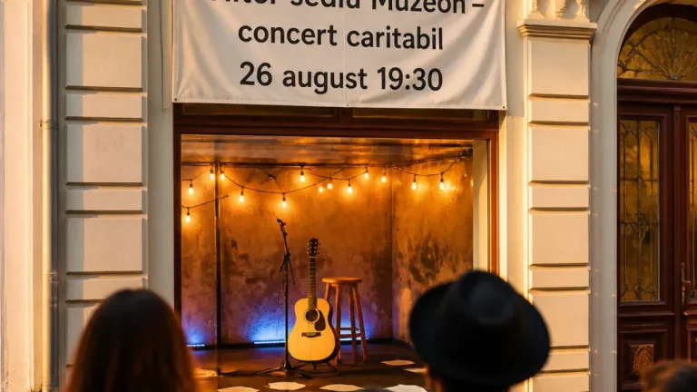 Ada Milea va susține un concert caritabil în viitorul sediu al Muzeon din Cluj-Napoca