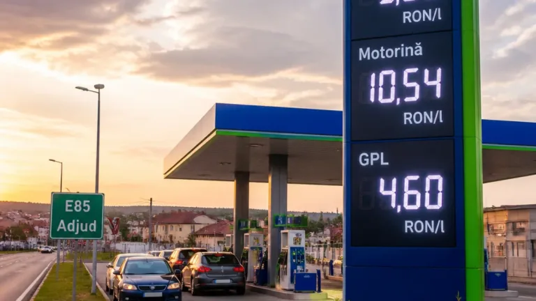 Adjud: evoluţia preţurilor la carburanţi — ce plătesc şoferii azi