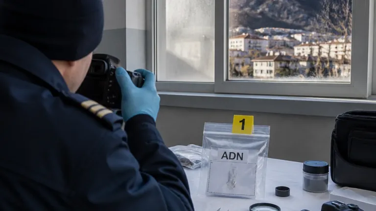 Agentul principal Daniel Mihai Gapșea, 25 de ani în criminalistica Poliției din Uricani