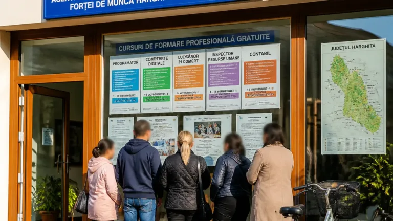 AJOFM Harghita lansează cinci programe gratuite de formare pentru şomeri în septembrie