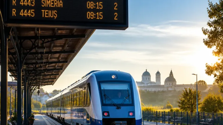 Alba Iulia, inclusă în studiul pentru introducerea trenurilor cu mers cadențat în jurul marilor oraşe