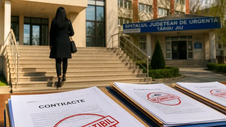ANI declară incompatibilă o vicepreședintă a CJ Gorj după contracte ale firmei soțului cu Spitalul Târgu Jiu