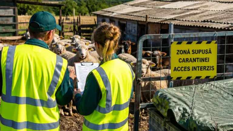 ANSVSA confirmă variolea ovină și caprină în două exploatații din județul Constanța; descoperite nereguli grave