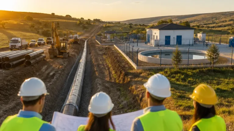 Apeductul Chișinău–Strășeni–Călărași, aproape finalizat; lucrările acoperă 49 din peste 50 km