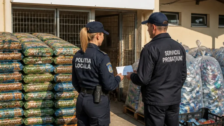 Arad: PET-urile colectate de persoanele aflate în muncă în folosul comunității ajută Adăpostul Public de Câini