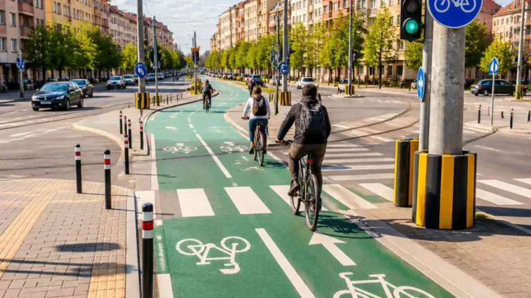 Baia Mare: rețea omologată de <strong>11,6 km</strong> piste pentru biciclete — 23 km traseu total