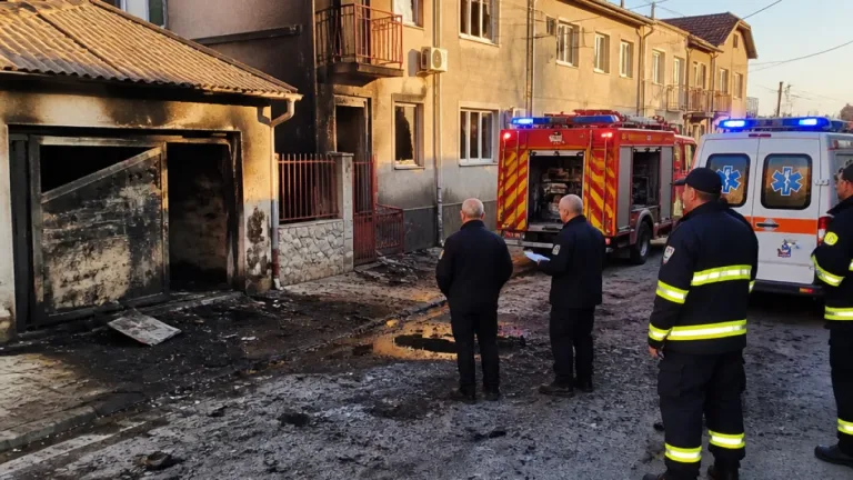 Bărbat din Caracal decedat după incendiul care a afectat patru imobile; anchetă penală în curs